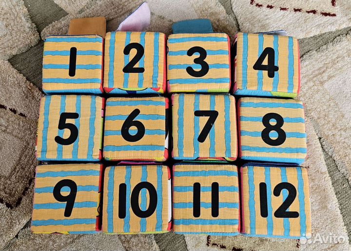 Развивающие кубики K's kids