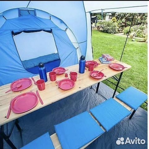 Палатка двухкомнатная 4-х местная