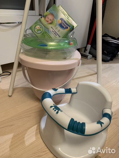 Ванночка. Набор для купания. Стульчик