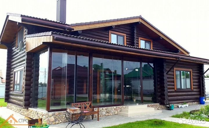 Безрамное раздвижное остекление