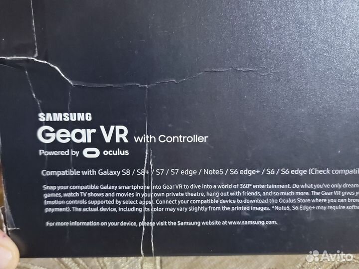 Шлем виртуальной реальности для Samsung