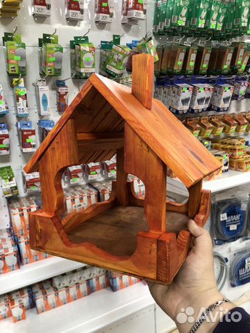 Кормушка для птиц (ручная работа)