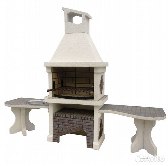 Модульная печь барбекю