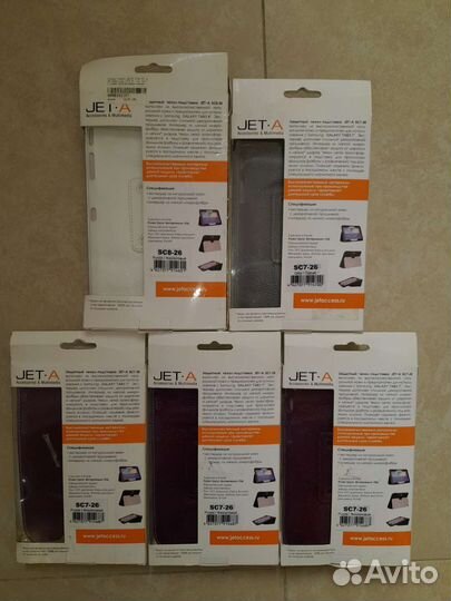 Чехлы кожаные для планшета