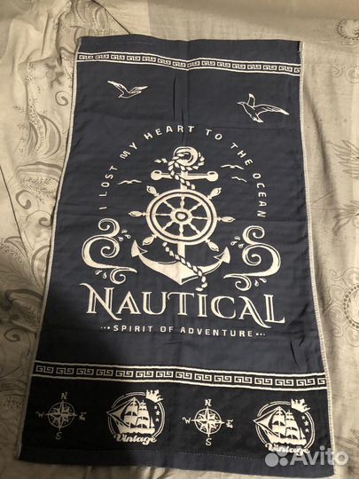 Красивое полотенце хлопок 50 на 90