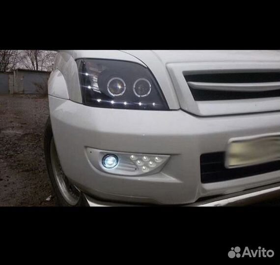 Prado 120 туманки LED с ходовыми огнями A9ZS6