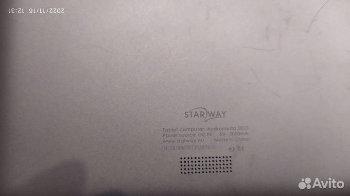 Планшет Starway Andromeda S810
