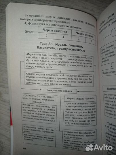 Обществознание ОГЭ справочник для подготовки