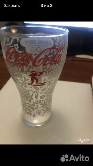 Продам коллекционные бокалы Coca Cola
