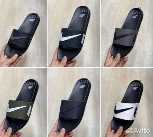 Сланцы мужские Nike 40-45, 36-39