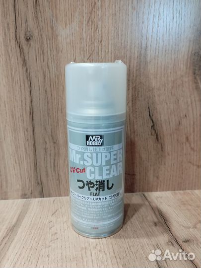 MR.hobby Mr.Super Clear UV CUT flat матовый лак