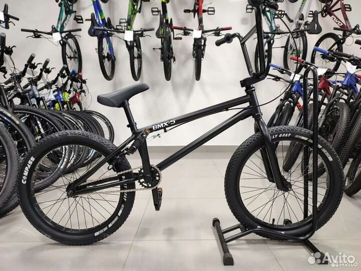 Новый bmx Черный новый