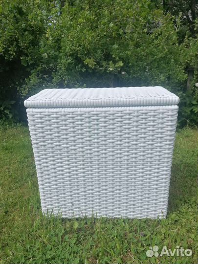 Короб плетенный для хранения, корзина для белья