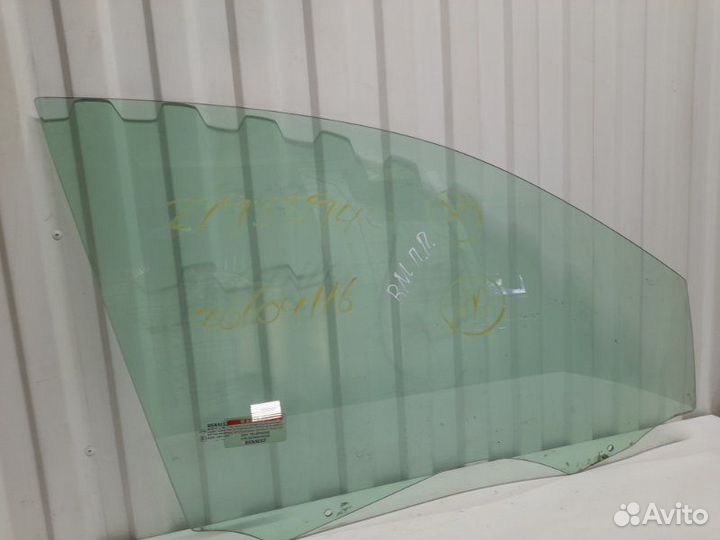 Стекло двери передней правой Renault Megane 2