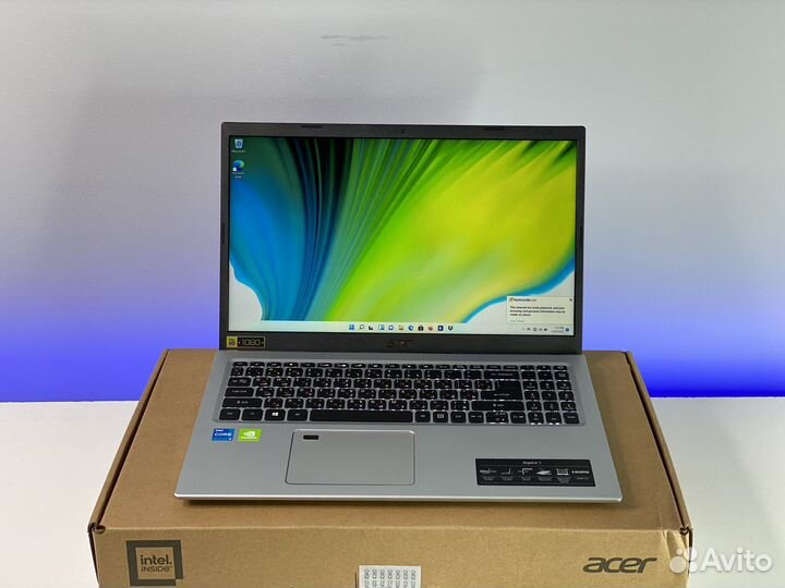 Новый Acer Core i5 11th MX450 SSD512g 8g озу