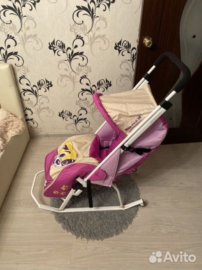 Коляска санки