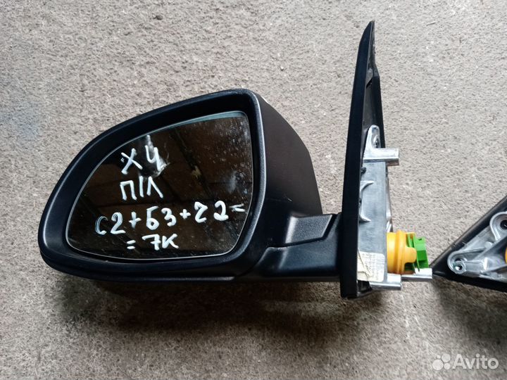 Зеркало на бмв Х4 F26 2015r