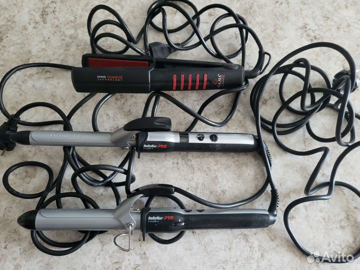 Выпрямитель плойка щипцы для волос Babyliss Gama