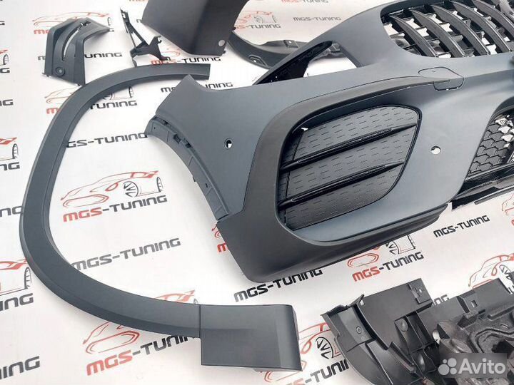 Обвес в стиле GLB35 черный Mercedes GLB-class X247