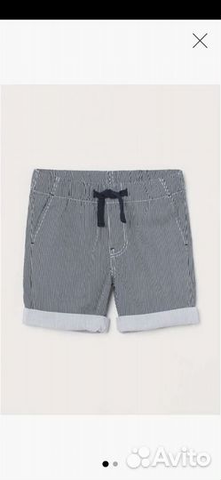 Новые шорты хлопок H&M 140см