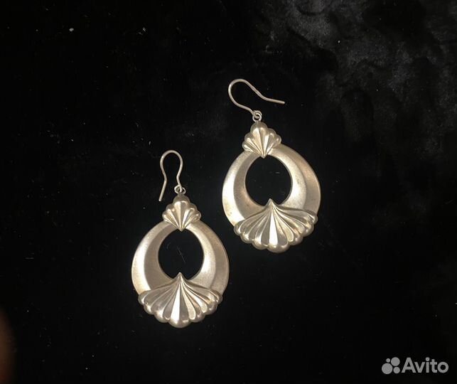 Серебряные серьги СССР. Редкость