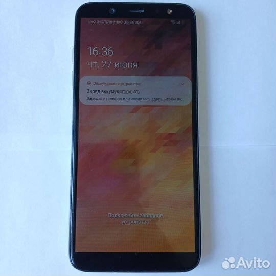 Samsung Galaxy A6, 4/32 ГБ