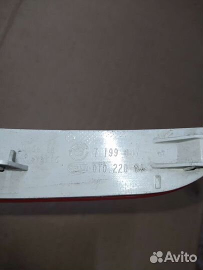 Катафот левый заднего бампера BMW 5 F07