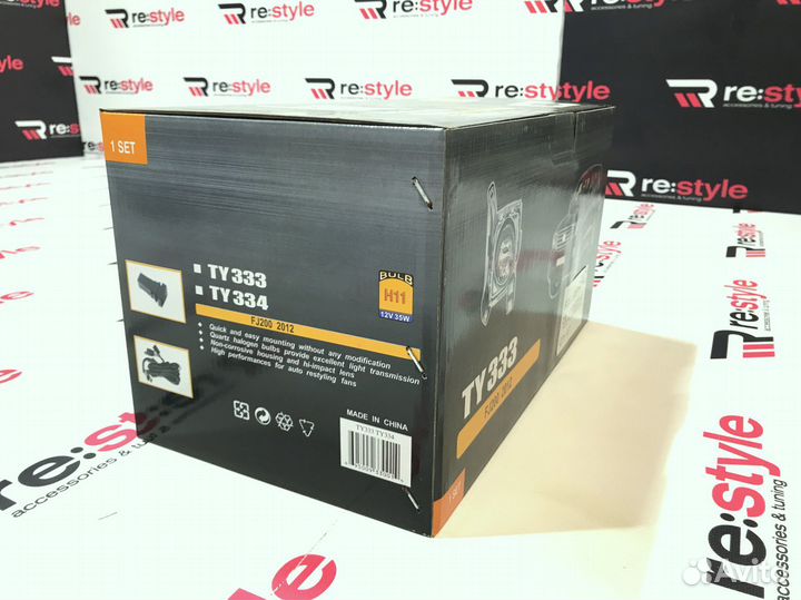 Туманки Toyota Land Cruiser 200 12-15г