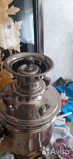 Самовар на углях 19 века