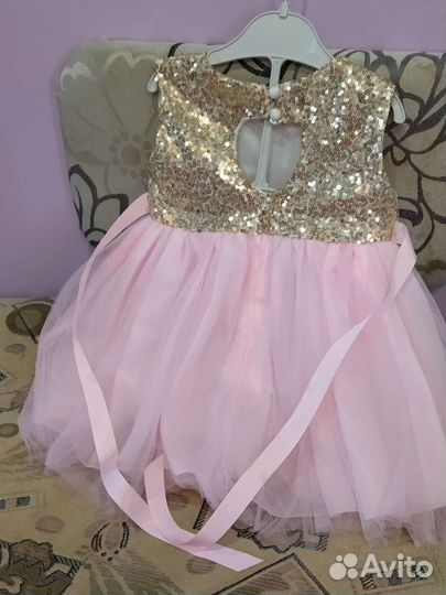 Платье для девочки 74 80