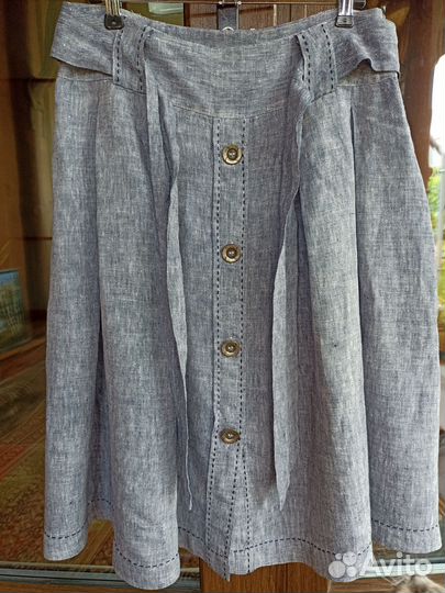 Юбка лен 46 per una