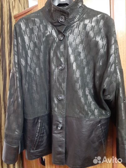 Куртка кожаная женская