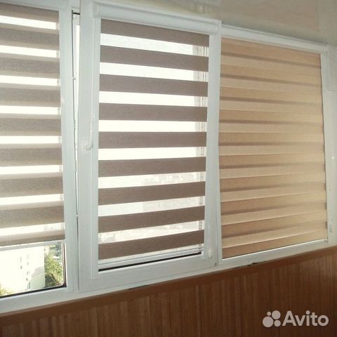 Рулонные шторы 2в1 от производителя