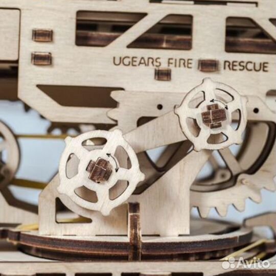 Деревянный 3D конструктор ugears Пожарная лестница