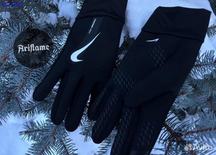 Перчатки Nike Therma Fit как HuperWarm