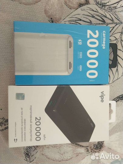 Внешний аккумулятор power bank 10000 20000 и 30000