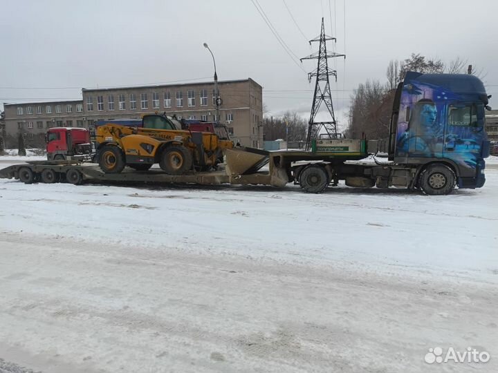 Перевозки негабарита тралом без посредников