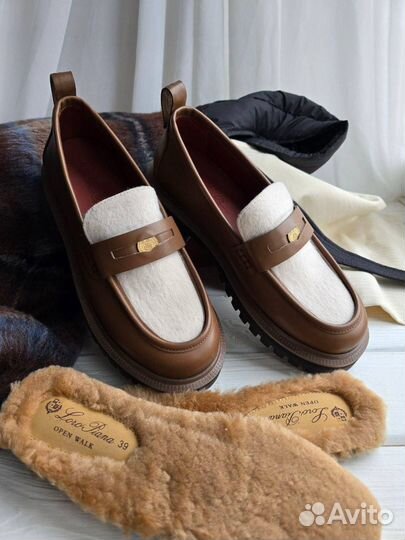 Женские лоферы loro piano