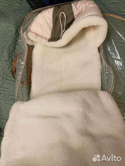 Зимний конверт в коляску