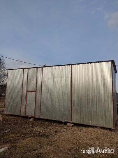 Гараж металлический