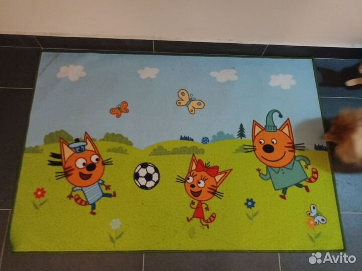 Коврик 1м х 1м 20 см Три кота