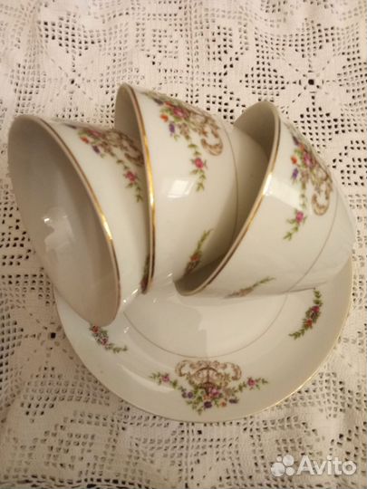 Старинные чайные пары