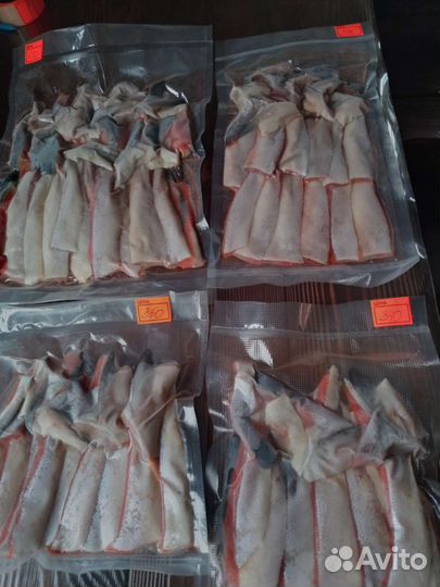 Брюшки нерки,кижуча слабосоленые 2023