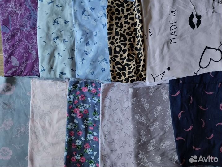 Ткань кулирка, футер лоскут