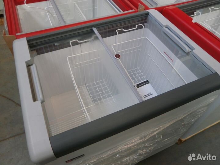 Ларь Фростор Gellar F200С стекло новый800x600x820