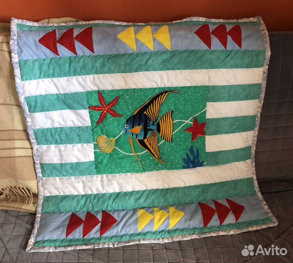 Одеяло детское пэчворк