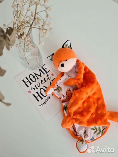 Игрушка комфортер зайка олененок дино лисичка