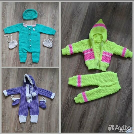 Пакет вещей для девочки от 62 до 96 размера