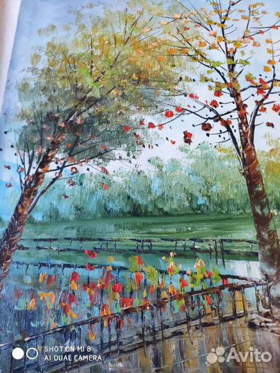 Картина. Париж. Масло, холст