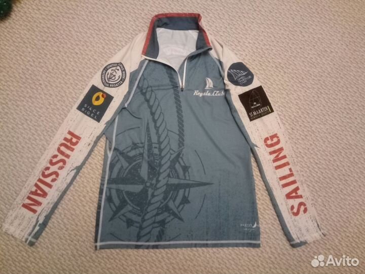 Футболка с рукавами для яхтинга, р. M/L